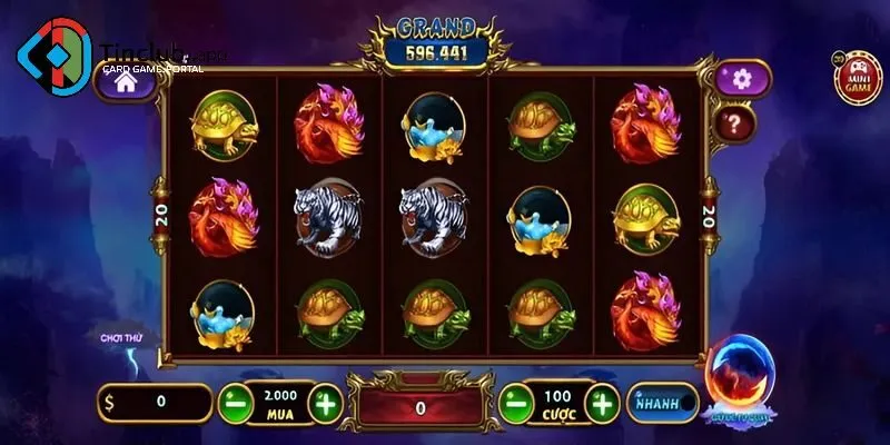 Hướng dẫn chơi Kho Báu Tứ Linh tại Tinclub